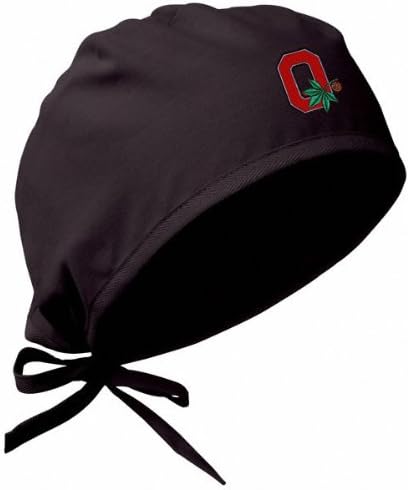 Ohio State Buckeyes - Black - "Buckeye" - Scrub Cap