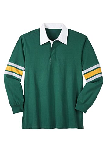Kingsize Men's Big & Tall Rugby Shirt