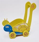 DEMA Lauflernwagen Puppenwagen "Schnecke" - 