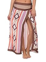 Candora Falda Lila (Beige / Lila)