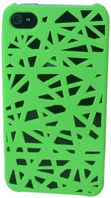 Punk Bird Nest Net Apple Hard Snap-on Case Cover Compatible with iPhone 5-Green