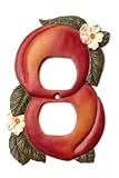 Peach Outlet Plate Cover
