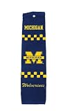 Michigan Wolverines NCAA Printed Golf Bag Towel NCAA College Athletics