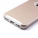 iPhone 6 Plus Protective Case, Lumsing™ Hard Soft Rubber Hybrid Shockproof Impact Rugged Armor Defender Case Protective Cover for Apple iPhone 6 Plus (5.5 inch Screen) with Screen Protector (2 in 1/Gold White)
