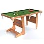 BCE 6' Folding Snooker Table
