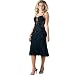 Cocktail Dress. Black Beaded Party Dress for Evening, Wedding, Prom by Sean Collection (50079) Black