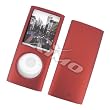 Apple iPod Nano 4 (4th Generation) Rubberized Snap-On Hard Case Protector Red