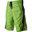 Fox Racing Big Shot Men's Boardshort Beach Pants w/ Free B&F Heart Sticker Bundle - Green