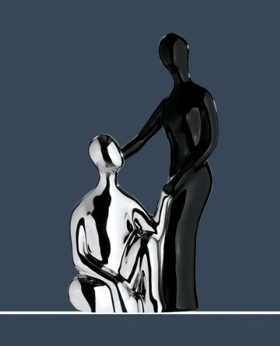 Gilde Skulptur Francis Paar 'Verbundenheit',