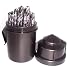 Champion TWISTER-US5-29 Contractor Series HSS GP Jobber Drill Bit Set-118 Deg. Black Oxide Treated 29 Piece