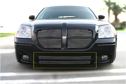 New! Dodge Magnum Bumper Billet Grille/Grill, Polished, 05-06