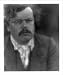 Historic Print (S): Portrait of Gilbert Keith Chesterton, 1904