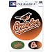 BALTIMORE ORIOLES OFFICIAL LOGO CAR MAGNET SET