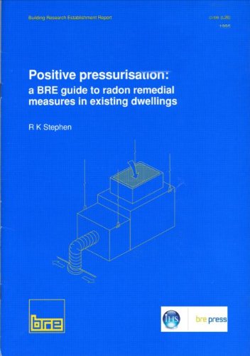 Positive Pressurisation A Bre Guide to Radon Remedial Measures in Existing Dwellings Br 281 Bre Report Positive Pressurisation A Bre Guide to Radon Remedial Measures in Existing Dwellings Br 281 Bre Report