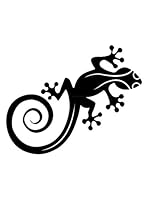 Ambiance Live Vinilo Decorativo Gecko lizard for car Negro