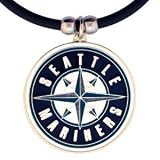 Seattle Mariners Logo Pendant Necklace - MLB Baseball Fan Shop Sports Team Merchandise