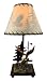 American Bald Eagle Table Lamp W/ Silhouette Shade