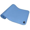 Empower Deluxe Fitness Mat with Carry Strap and DVD - Blue