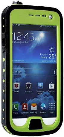 Samsung S4 Mini Case, Weggo Full-Body Waterproof Shockproof Dirtproof Durable Full Sealed Protection Case Cover With Kickstand For Samsung Galaxy S4 Mini I9190 I9192 I9195 I9198 - Jerry Green