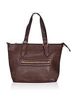 Carla Belotti Bolso asa al hombro Handbag Brown Sandrina (Marrón)