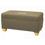 Boys&rsquo; Personalized Storage Bench - Ranger Khaki