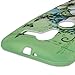 Fosmon MATT-DESIGN Series Slim Fit Rubberized Case Cover for Motorola Moto X 1st Generation (Green Flower)