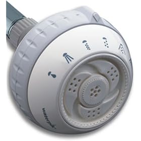 Waterpik Original 6-Mode Massage Showerhead, White #SM-621