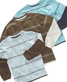 Greendog Little Boy Striped Jersey Tee