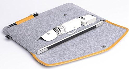 Kansang 11-11.6 Inch Ultrabook Netbook Bag Envelope Case Cover Sleeve Carrying Protector Case Bag with Card Slot for Asus, Acer, Toshiba, HP, Dell, Lenovo, Samsung,Apple Macbook Air (Free Power Pouch)