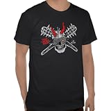 That Metal Show: Skull and Spike Bat Tee
