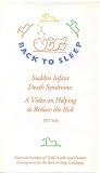 Back to Sleep - Sudden Infant Death Syndrome: A Video on Helping to Reduce the Risk - TRT 3:46