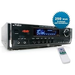Hifi-Verst�rker McVoice 'AV-698Sw', 5-Kanal 2x35+3x10W, incl. FB, schwarz