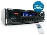 Hifi-Verst�rker McVoice 'AV-698Sw', 5-Kanal 2x35+3x10W, incl. FB, schwarz