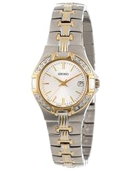 Seiko Womens SXDA42 Diamond Two-Tone Watch