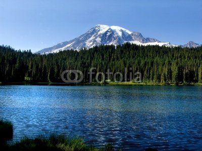 Wallmonkeys Peel and Stick Wall Decals - Mount Rainier National Park, Washington - 24