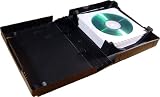 10 Chubby Black1-15 Quantity DVD Empty Replacement Folio Ace Cases with Wrap Around Sleeve #DVBR4315X (43mm)