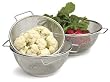 RSVP Set of 3 Stainless Steel Mesh Colanders