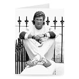 David Hasselhoff - Greeting Card (Pack of 2) - 7x5 inch - Art247 - Standard Size - Pack Of 2