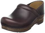 Dansko Wide Professional Oiled Full Grain Espresso Leather Clog Shoe