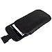 iGadgitz Black Genuine Leather Pouch Case Cover for Google Nexus S Android Smartphone Cell Phone