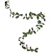 6' HOLLY LEAVES & BERRIES GARLAND CHRISTMAS HOLIDAY 6g