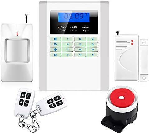 New Quad-band Smart Home LCD Display Home Wireless GSM Alarm System 850/900/1800/1900mhz