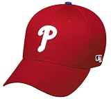 Philadelphia Phillies ADULT Major League Officially Licensed MLB Adjustable Velcro Baseball Hat/Cap
