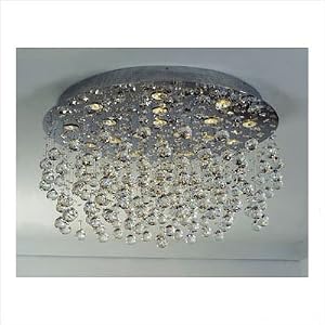 Beverly Eighteen Light Pendant in Polished Chrome by PLC Lighting