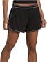 ALO Women's Mesh Short, Black/Grey, Small