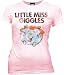 Junk Food Little Miss Giggles Light Pink Juniors/Ladies T-Shirt Tee