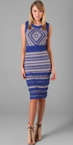 Rachel Roy Crochet Dress