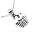 Silver Mini Cupcake Pendant Charm Necklace Fashion Jewelry