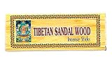 Tibetan Sandal Wood (Sandalwood) Incense Sticks - Box of About 40 Sticks