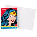  : Wonder Woman Thank-You Notes (8) Party Supplies
